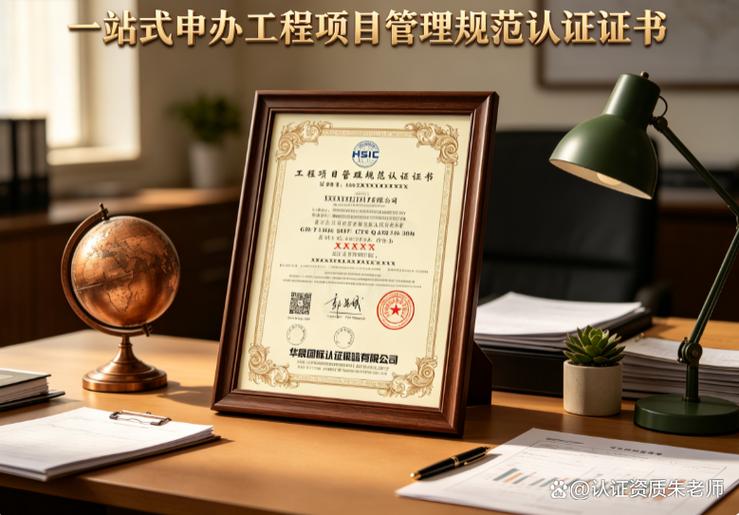 2026年申办工程项目管理规范认证证书核心注意事项